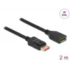 DisplayPort predlžovací kábel DeLOCK 8K 60 Hz 2 m