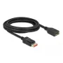 DisplayPort predlžovací kábel DeLOCK 87072 3m 8K 60Hz