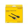 DeLOCK DisplayPort 1.2 predlžovací kábel 4K 60 Hz 1 m