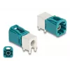 DeLOCK 90112 Mini-FAKRA koaxiálny adaptér 50 Ω