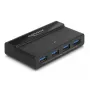 Delock USB prepínač 4 x zariadenie 2 x hostiteľ 5 Gbit/s čierny
