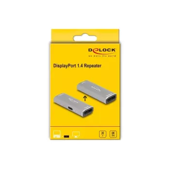 DeLOCK DisplayPort 1.4 opakovač 8K 30 Hz 20 m