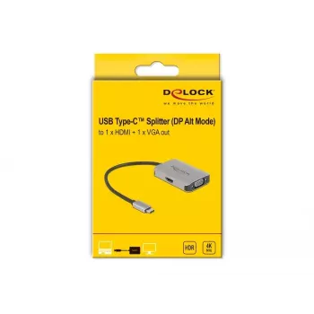 Video rozbočovač DeLOCK 87776 1x HDMI 1x VGA