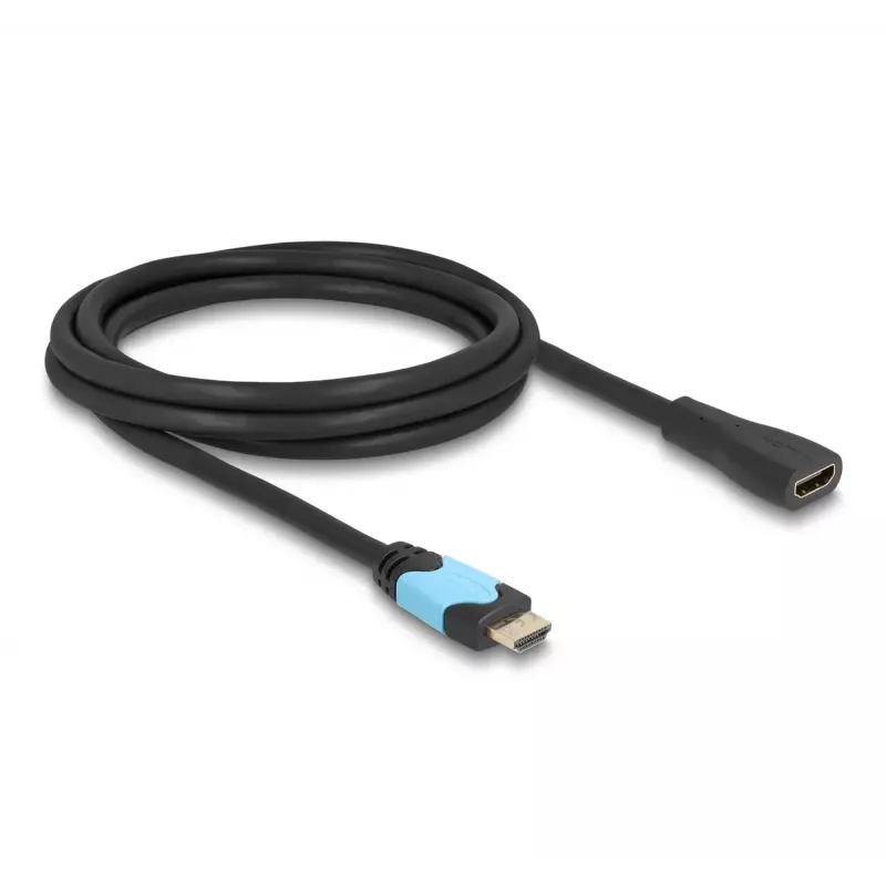 DeLOCK High Speed HDMI predlžovací kábel 48 Gbit/s 8K 60 Hz 2 m