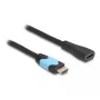 DeLOCK High Speed HDMI predlžovací kábel 48 Gbit/s 8K 60 Hz 2 m