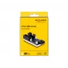 DeLOCK USB 2.0 pin header hub 2 porty čierny modrý