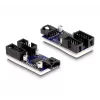 DeLOCK USB 2.0 pin header hub 2 porty čierny modrý