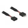 USB kábel DeLOCK 0,5 m 2x USB 2.0
