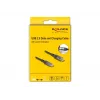 Kábel DELOCK USB Type-C na USB Type-C PD 3.0 100 W USB 2.0 dáta 2 m s indikátorom výkonu