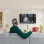 Hama 00221848 slúchadlá/headset káblové & bezdrôtové čelenka TV Bluetooth čierna
