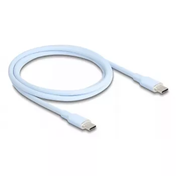 USB kábel DeLOCK 81234 USB 2.0 1 m USB C modrá