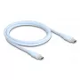 USB kábel DeLOCK 81234 USB 2.0 1 m USB C modrý