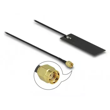 Anténa DeLOCK 12649 RP-SMA 4 dBi 2,4 5 GHz 50 Ω