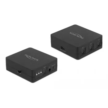 S/PDIF TOSLINK prepínač DeLOCK 63395