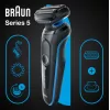 Braun Series 5 51-B1820s fóliový holiaci strojček čierna, modrá