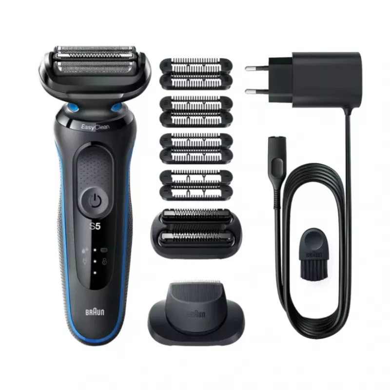 Braun Series 5 51-B1820s fóliový holiaci strojček čierna, modrá