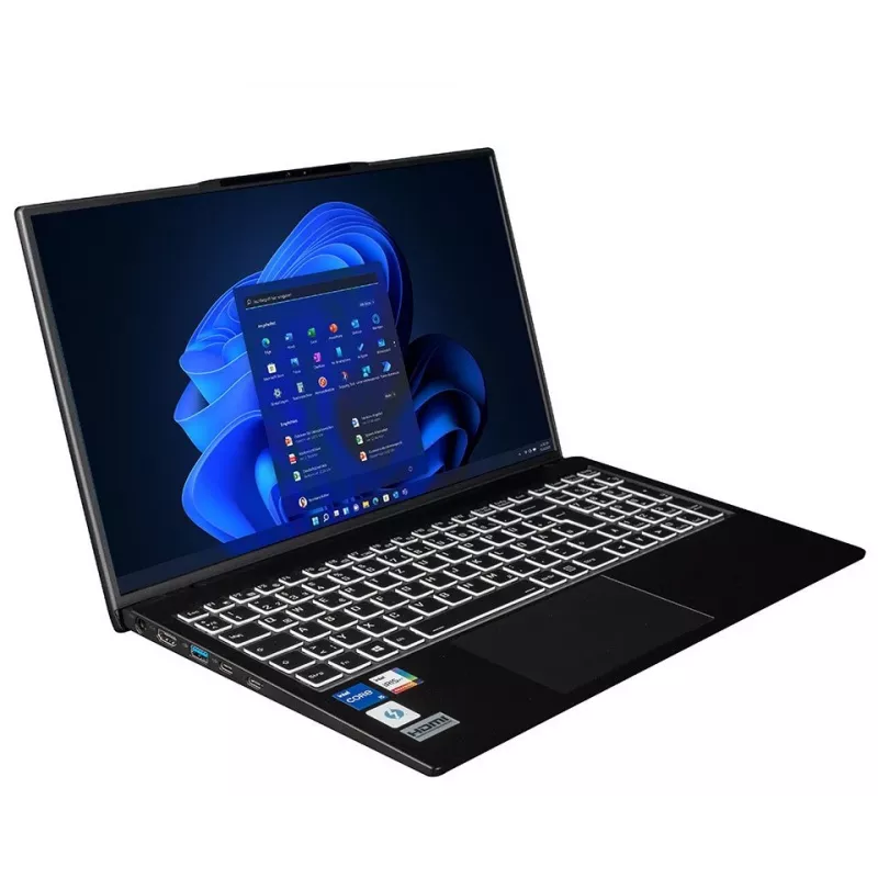 bluechip TRAVELline B15W58, Intel® Core™ i7, 39,6 cm (15,6 palcov), 1920 x 1080 pixelov, 16 GB, 1 TB, Windows 11 Pro