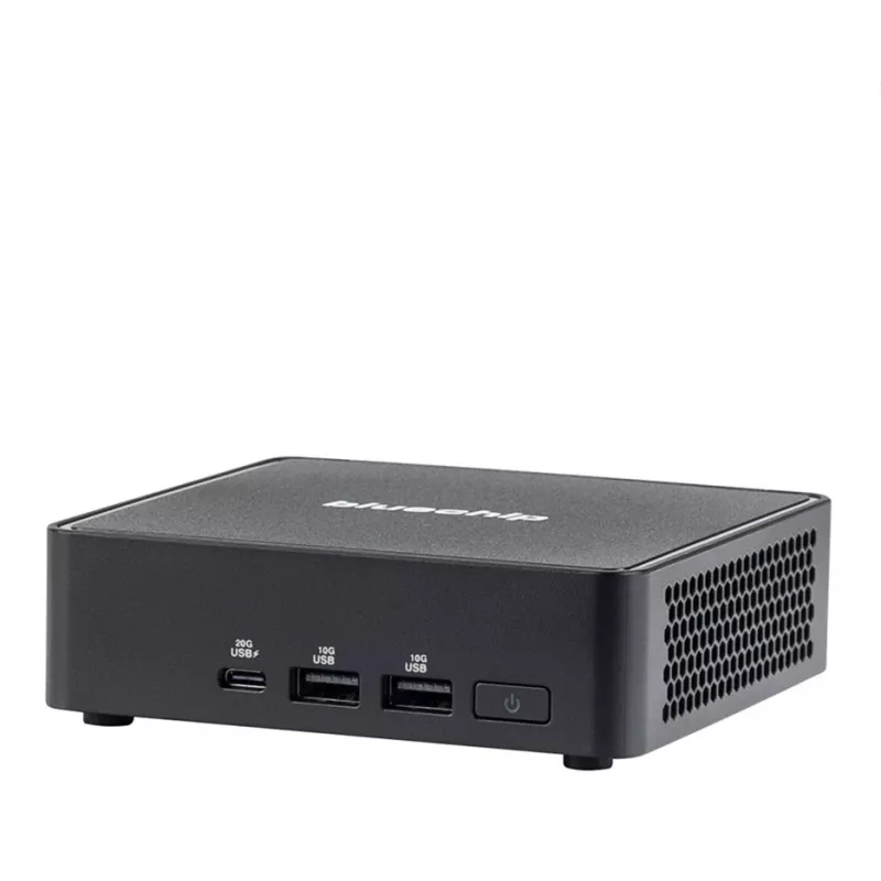 bluechip BUSINESSline M1570 Intel Core 7 240H 16 GB DDR5-SDRAM 500 GB SSD Windows 11 Pro Mini-PC čierna