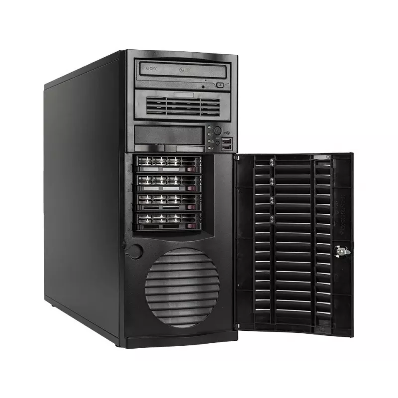 bluechip SERVERline T40321s Tower, Intel® Xeon® Silver 4410Y procesor / až do 3,90 GHz, 32 GB DDR5, 2 x 960 GB SSD, 2 x RJ45 (10 Gb/s)