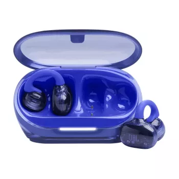 JBL Soundgear Clips Headset True Wireless Stereo (TWS) Ear-hook hovory/hudba Bluetooth modrá