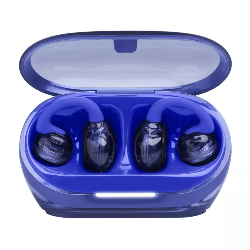 JBL Soundgear Clips Headset True Wireless Stereo (TWS) Ear-hook hovory/hudba Bluetooth modrá