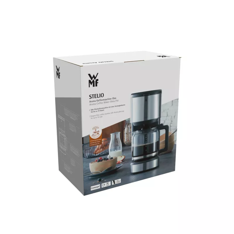 WMF Stelio 0412150011 poloautomatický filtrový kávovar 1,25 L