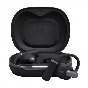 Headset JBL Sense Pro TWS Bluetooth ušný háčik na hovory a hudbu, 20–40000 Hz, 95,2 g, čierna