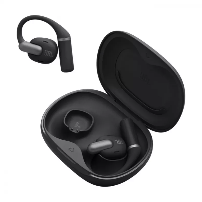 Headset JBL Sense Pro TWS Bluetooth ušný háčik na hovory a hudbu, 20–40000 Hz, 95,2 g, čierna