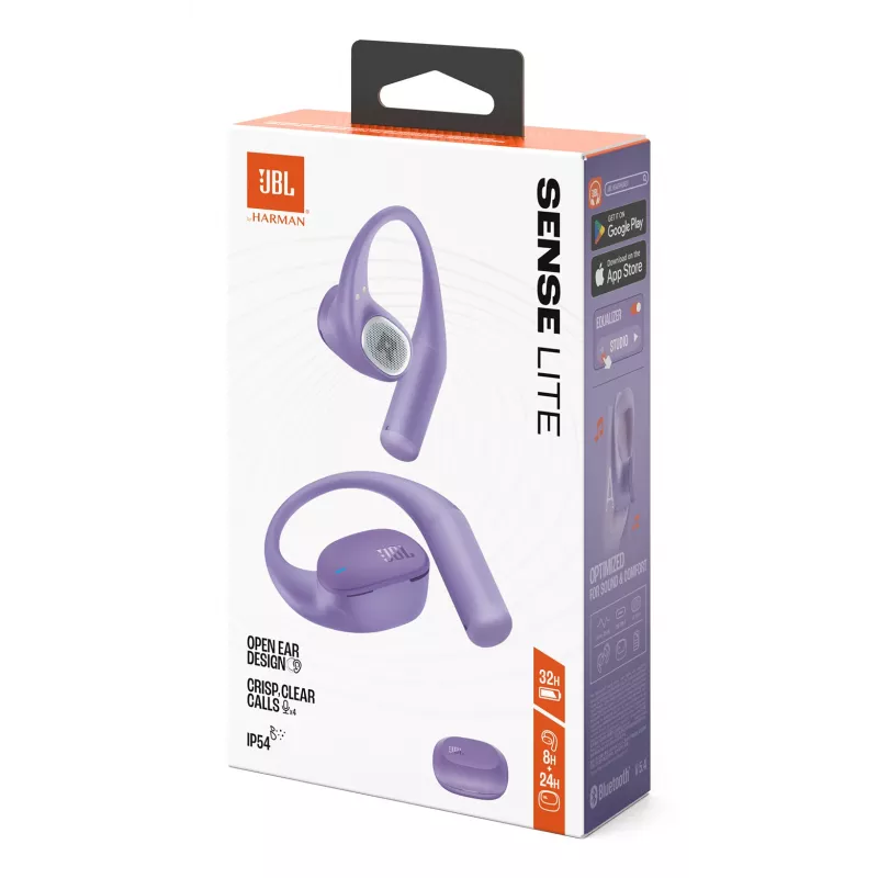 JBL Sense Lite Headset bezdrôtový ušný háčik hudba Bluetooth fialová