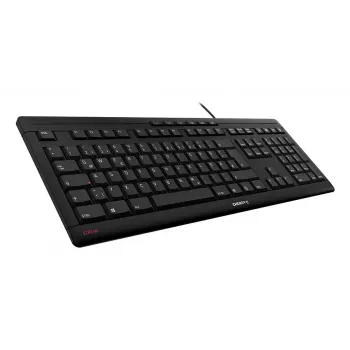 CHERRY STREAM klávesnica Home/Office USB QWERTY portugalská čierna sivá Full-size 115 klávesov