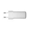 Nástenná nabíjačka USB-C 45W d bramante re-charge Pro — interiérová, 110–240V, biela