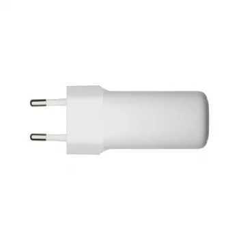 Nástenná nabíjačka USB-C 45W d bramante re-charge Pro — interiérová, 110–240V, biela