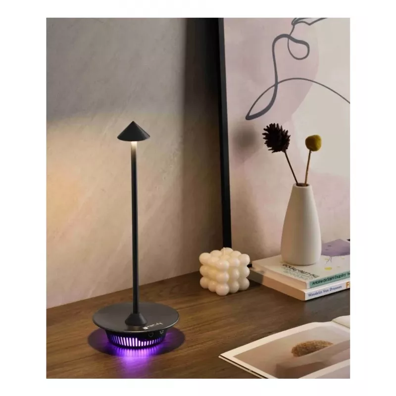 Techly I-LAMP-TABLE3 stolná lampa SMD LED modul 1 W SMD LED D čierna