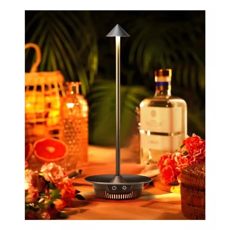 Techly I-LAMP-TABLE3 stolná lampa SMD LED modul 1 W SMD LED D čierna