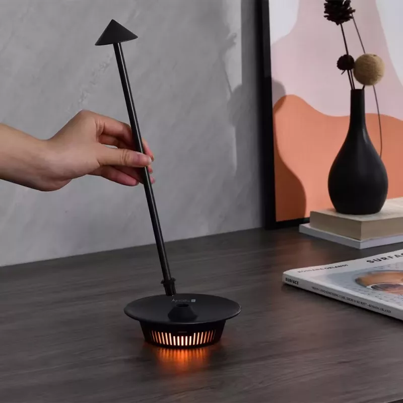 Techly I-LAMP-TABLE3 stolná lampa SMD LED modul 1 W SMD LED D čierna
