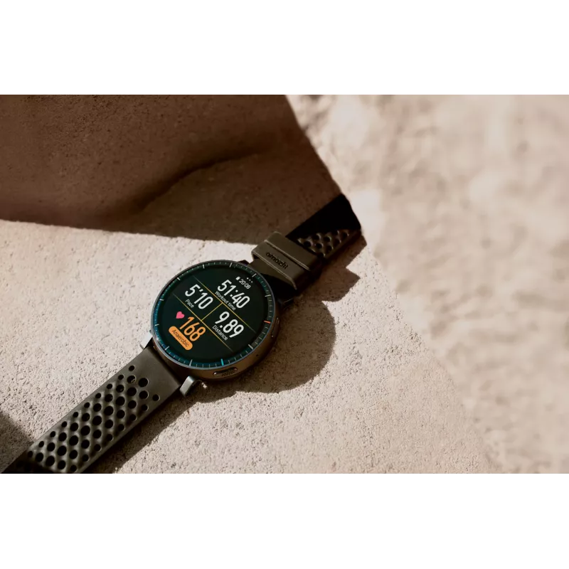 Smartwatch Amazfit Active Max okrúhle AMOLED 1,5 inch 480×480 dotykový displej 64 MB RAM 4 GB 658 mAh čierny