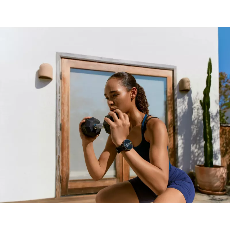 Smartwatch Amazfit Active Max okrúhle AMOLED 1,5 inch 480×480 dotykový displej 64 MB RAM 4 GB 658 mAh čierny