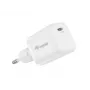 Equip 1-portová 20W USB-C PD nabíjačka vnútorná AC biela 100-240V
