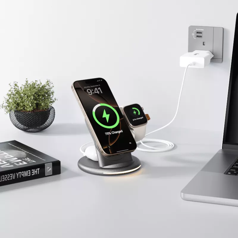 Nástenná nabíjačka EQUIP 1-portová 20W GaN USB-C PD — vstup 100–240V, max. výstup 12V, biela