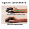 EQUIP ergonomická vertikálna bezdrôtová myš pre pravákov, 1600 DPI, RF Wireless + Bluetooth, nabíjateľná, 6 tlačidiel, čierna