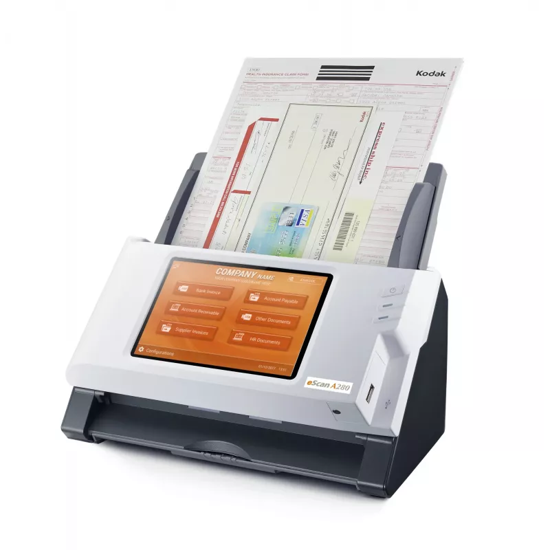 Plustek eScan A280 Enterprise ADF skener 600 x 600 DPI A4 čierny, biely