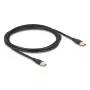 USB kábel DeLOCK 81239 2,5 m USB-C čierny USB 2.0 0,48 Gbit/s