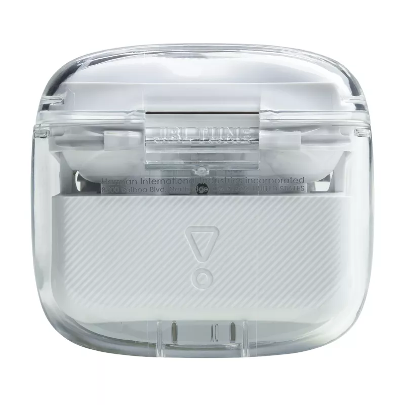 JBL Tune Flex Ghost Edition headset True Wireless Stereo (TWS) In-ear hovory/hudba Bluetooth transparentný, biely