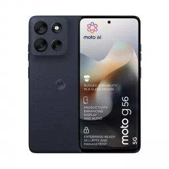Smartphone MOTOROLA moto g56 5G 17,1 cm (6,72 palca) Hybrid Dual SIM, MediaTek Dimensity 7060 2,6 GHz, 8 GB RAM, 256 GB, 5200 mAh, čierny