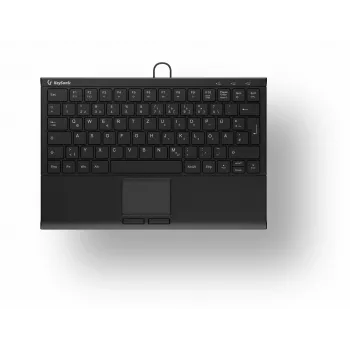 KeySonic KSK-5211ELU (DE) klávesnica Home USB QWERTZ nemecká čierna