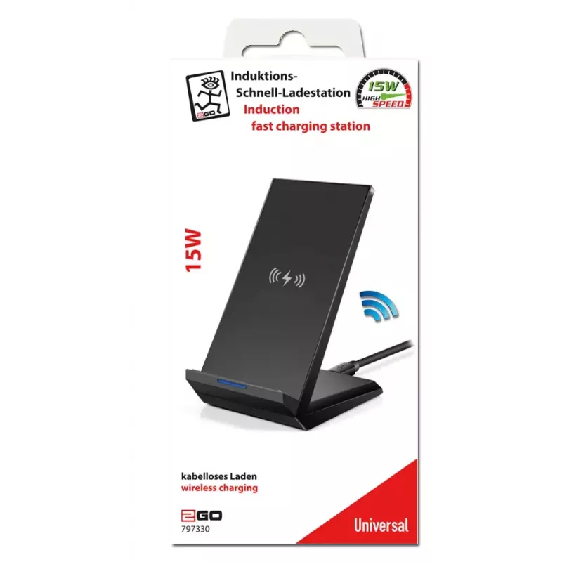 Nabíjačka do interiéru 2GO 797330 smartphone čierna USB káblové rýchle nabíjanie