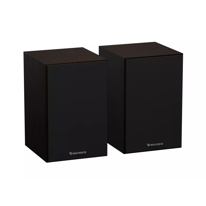 Reproduktor Genesis NGS-2344 káblový & bezdrôtový 2.0, 20 W, hnedý