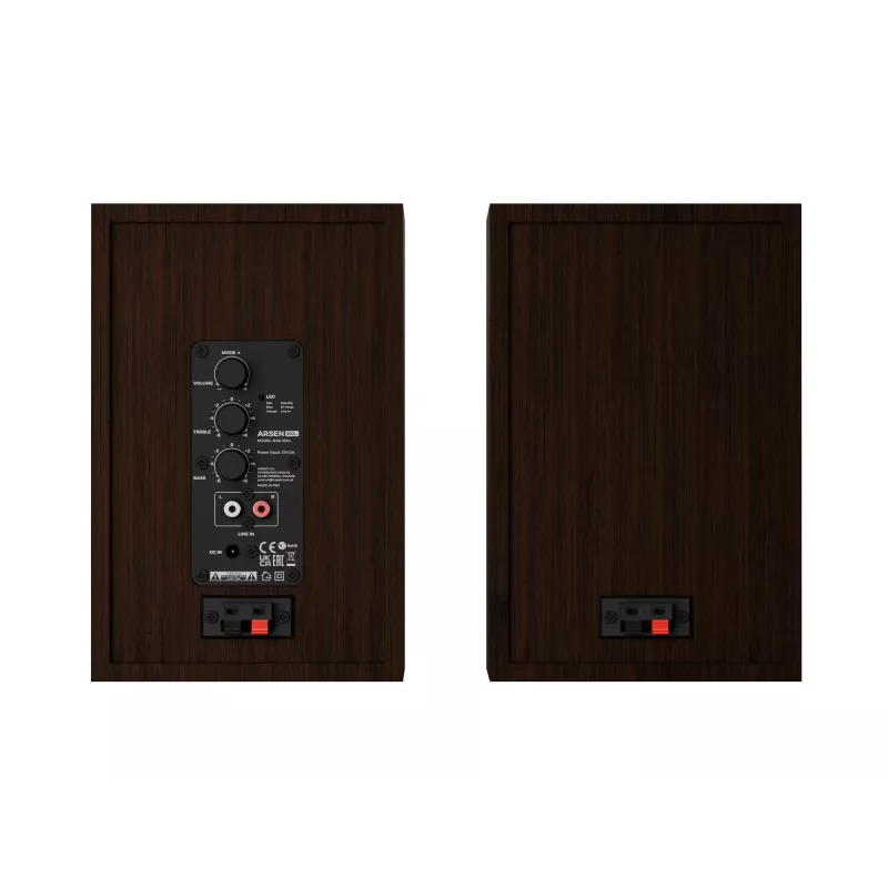 Reproduktor Genesis NGS-2344 káblový & bezdrôtový 2.0, 20 W, hnedý