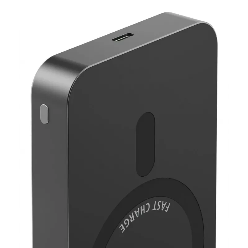 Hama 00201752 powerbank 10000 mAh bezdrôtové nabíjanie antracitová