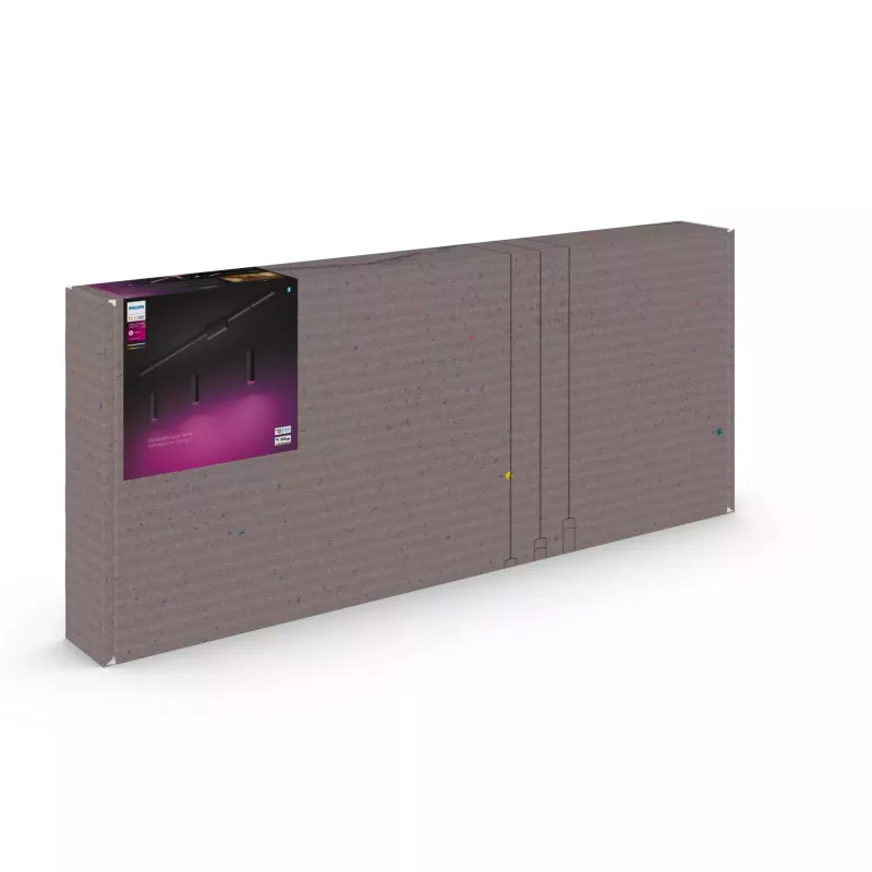 Philips Hue White and colour ambience Perifo rovná stropná sada (3 závesné svietidlá)